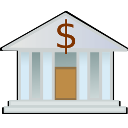 bank 250x250 - Bank building - dollar sign
HD