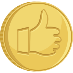 coin thumbs  up 250x250 - Coin thumbs up
png